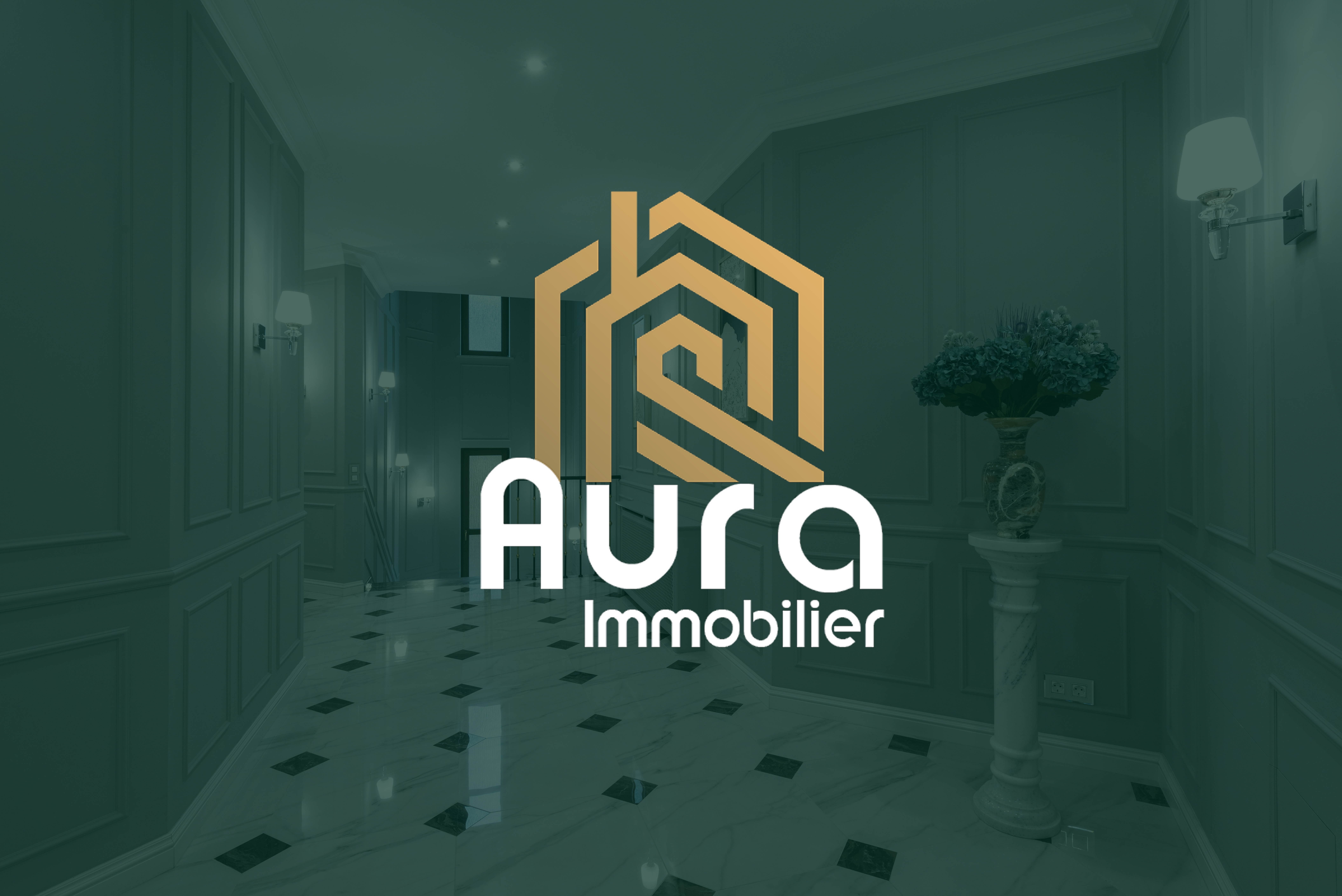 Aura Immobilier — Identité visuelle